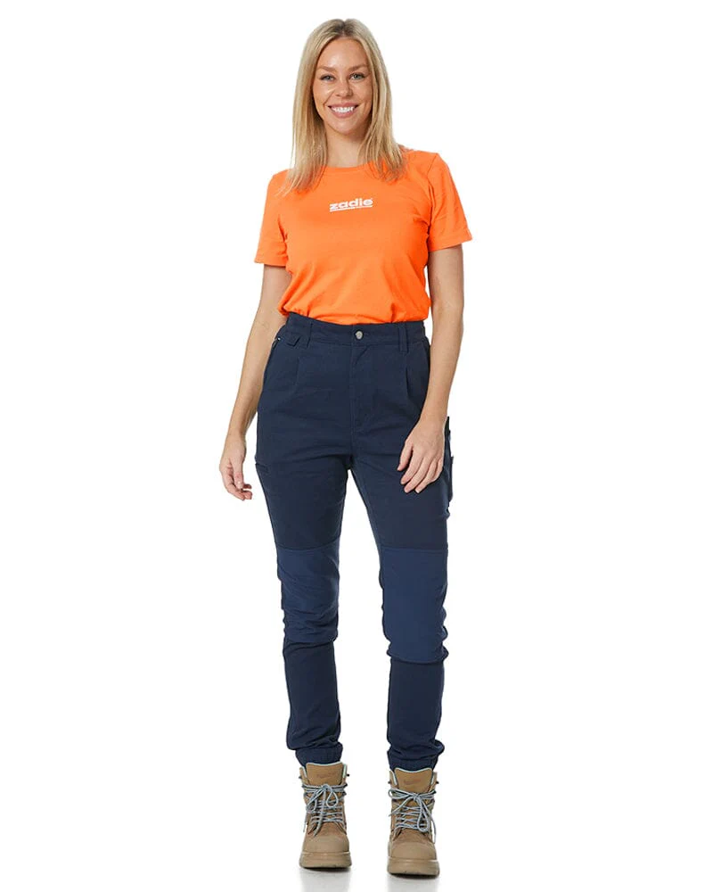The Workz Womens Pant - Navy - Image 2
