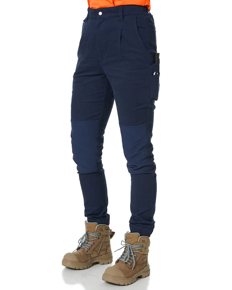 The Workz Womens Pant - Navy - Image 3