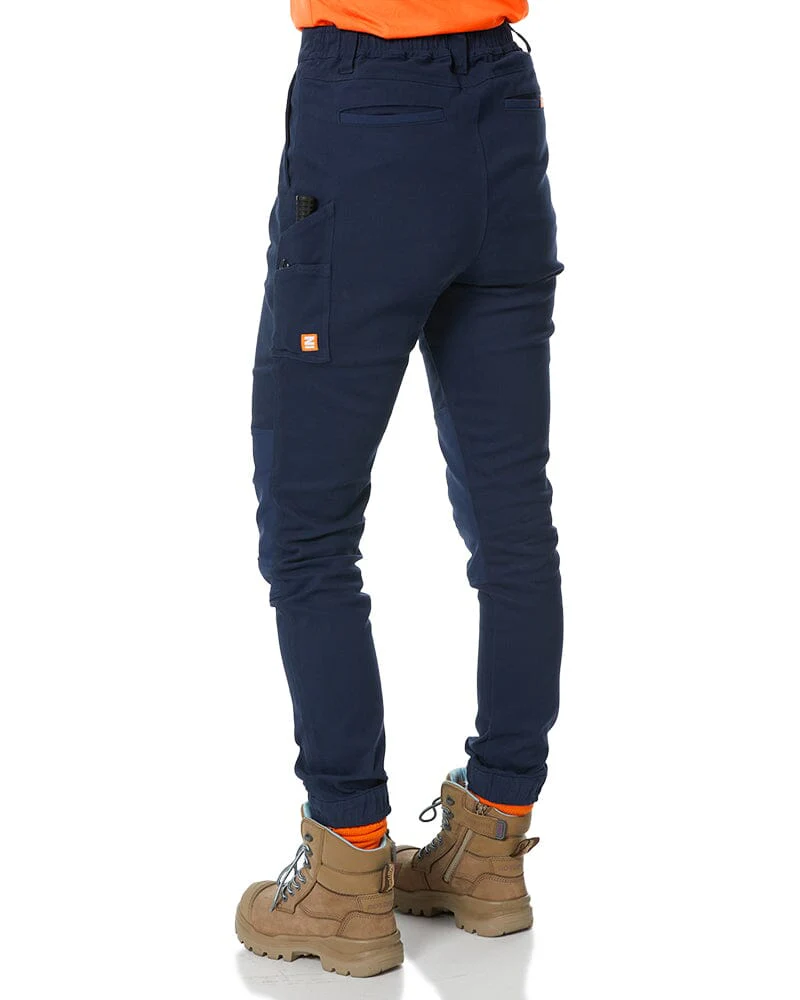 The Workz Womens Pant - Navy - Image 4
