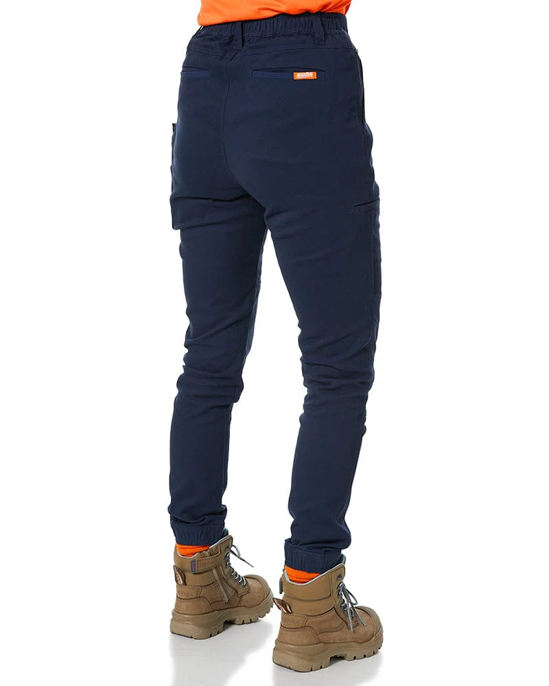The Workz Womens Pant - Navy - Image 5