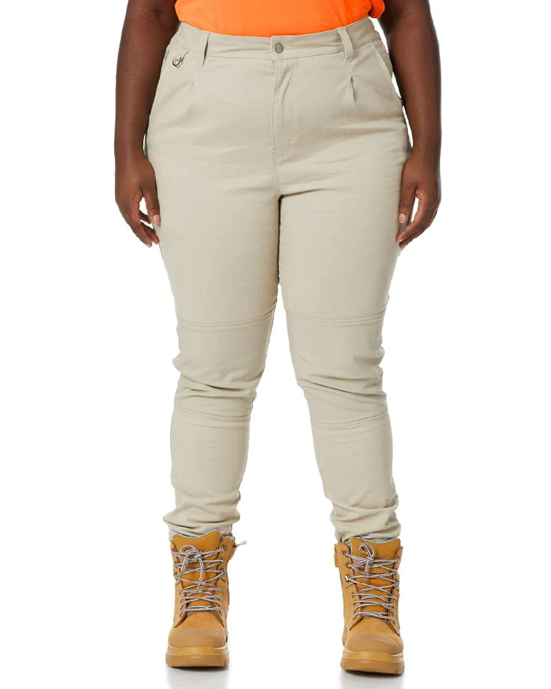 The Workz Womens Pant - Stone - Image 13