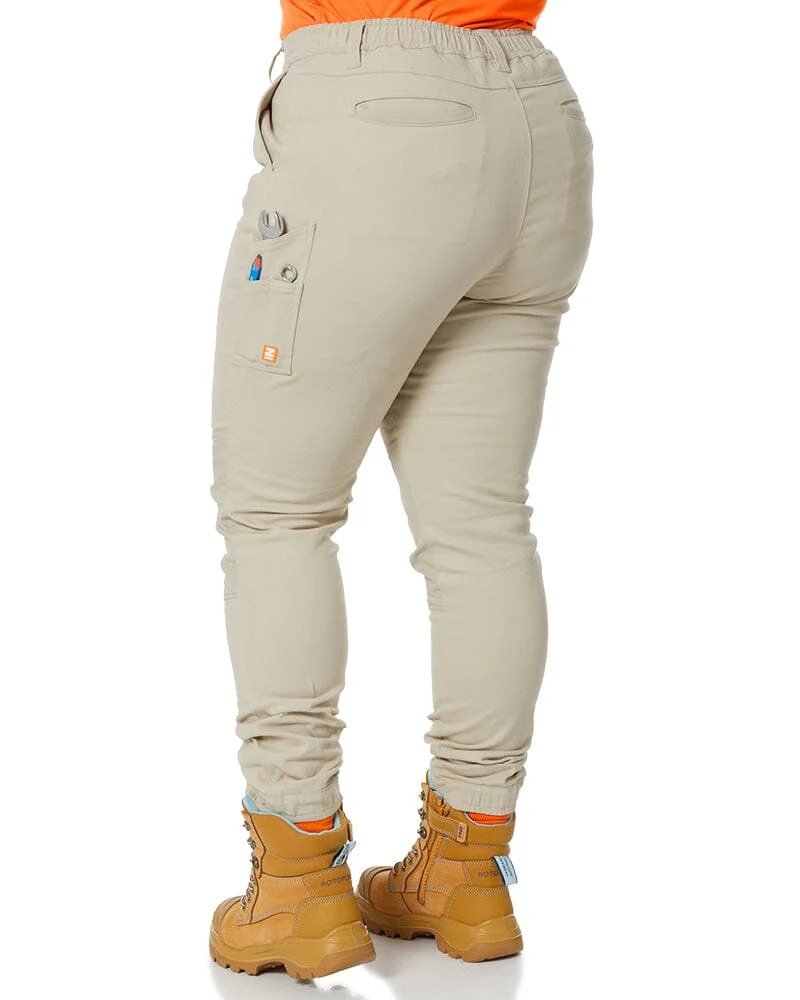 The Workz Womens Pant - Stone - Image 15