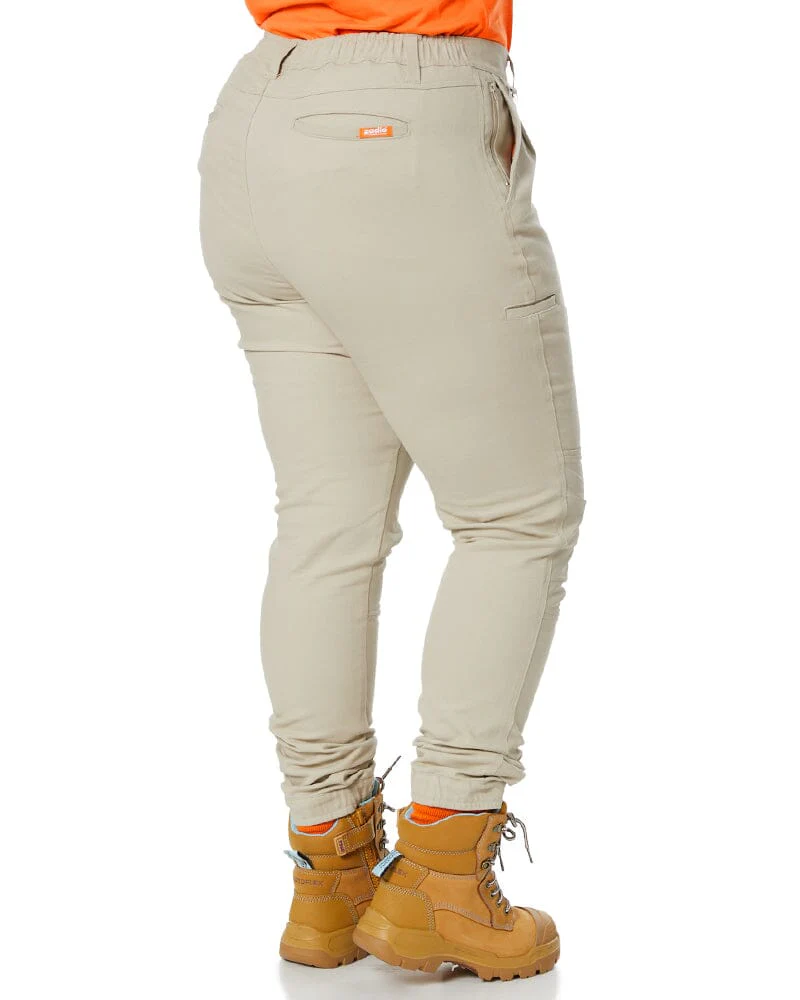 The Workz Womens Pant - Stone - Image 16