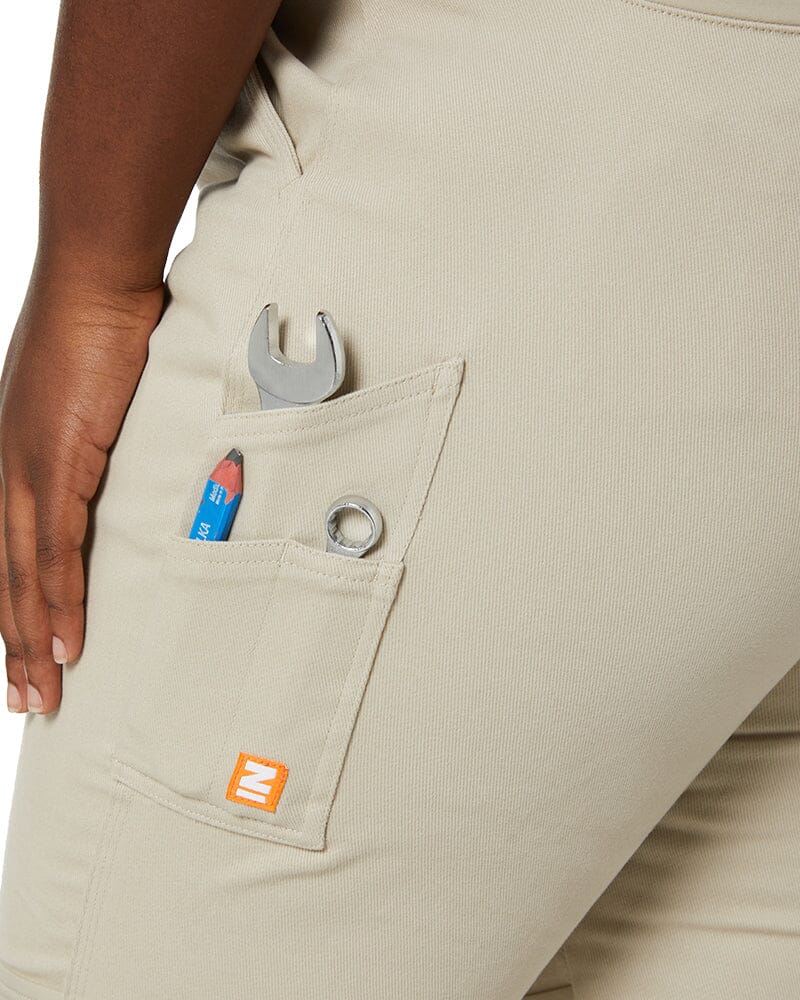 The Workz Womens Pant - Stone - Image 17