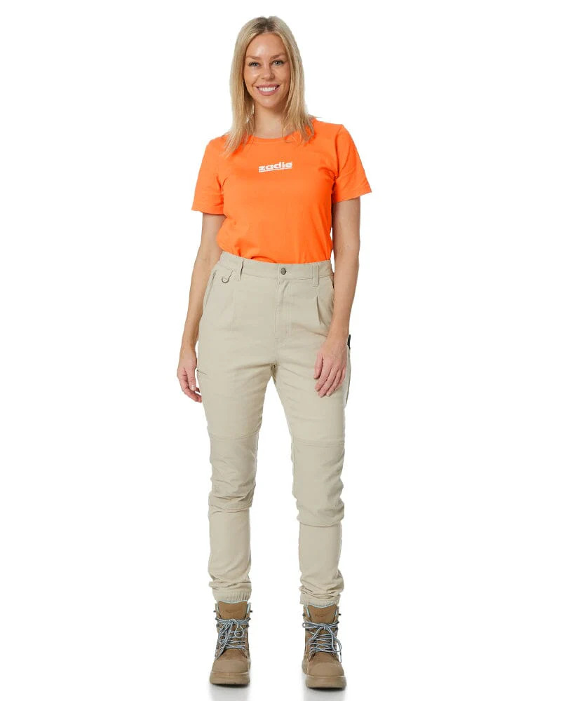The Workz Womens Pant - Stone - Image 2