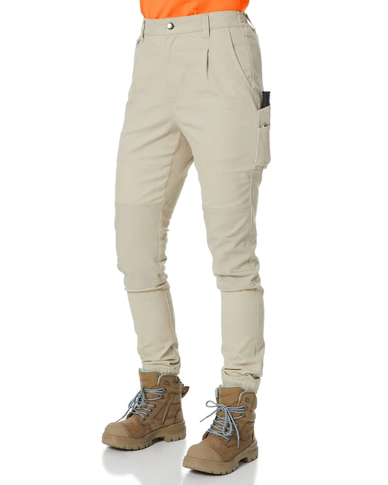 The Workz Womens Pant - Stone - Image 3