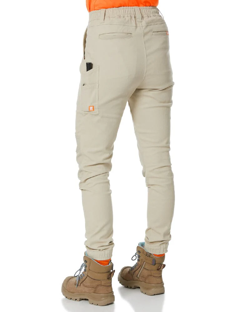 The Workz Womens Pant - Stone - Image 4