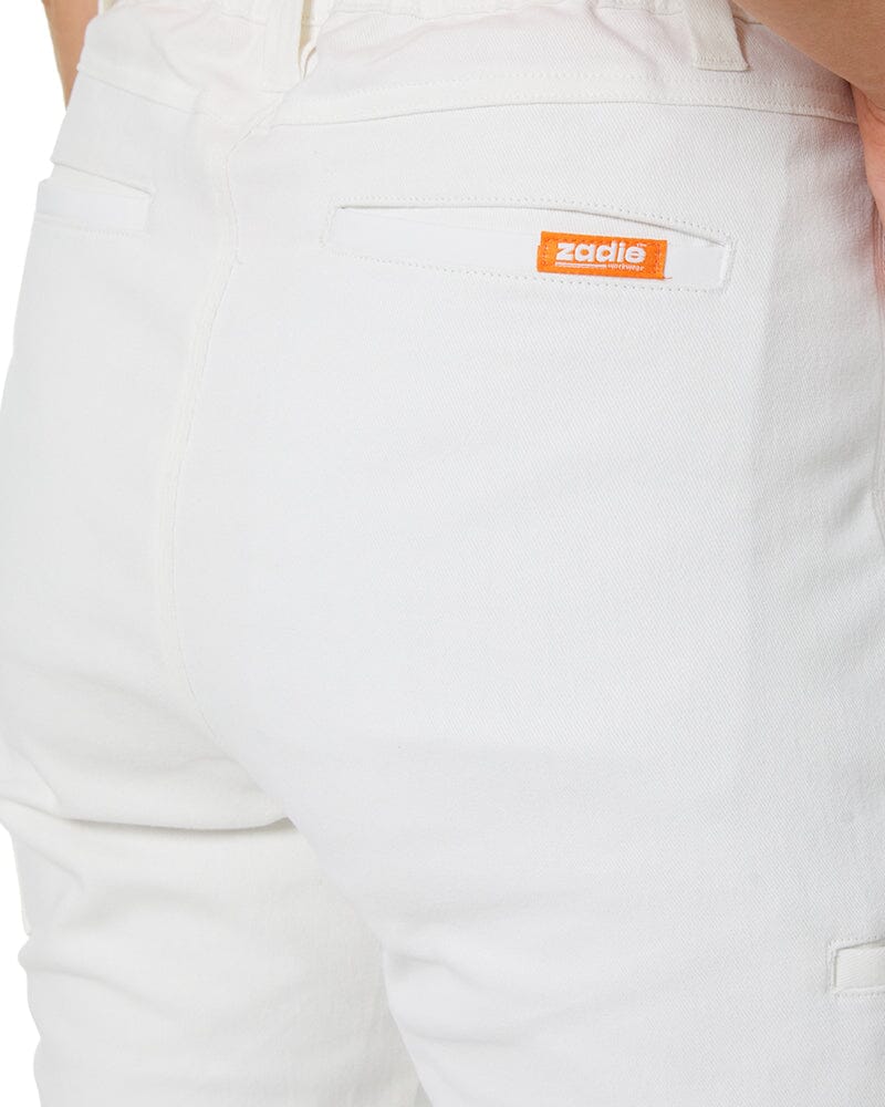 The Workz Womens Pant - White - Image 7