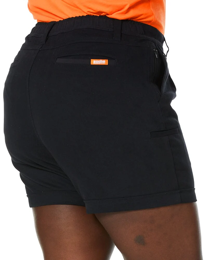 The Workz Womens Short - Black - Image 10