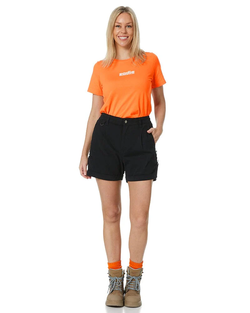 The Workz Womens Short - Black - Image 2