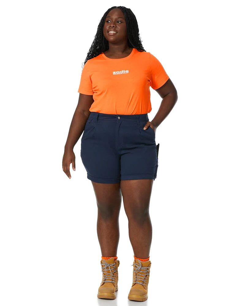 The Workz Womens Short - Navy - Image 10