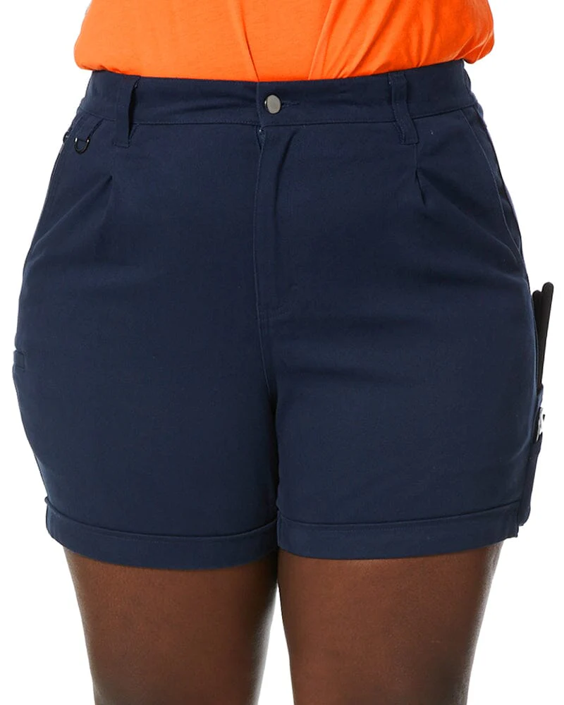 The Workz Womens Short - Navy - Image 11