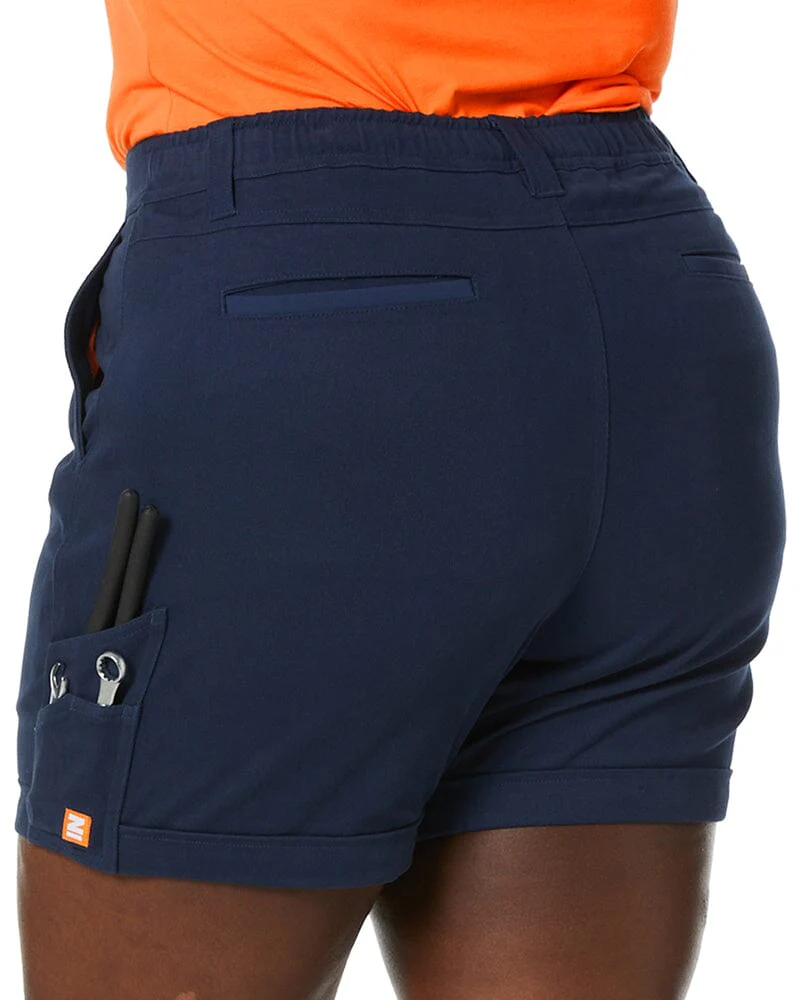 The Workz Womens Short - Navy - Image 13