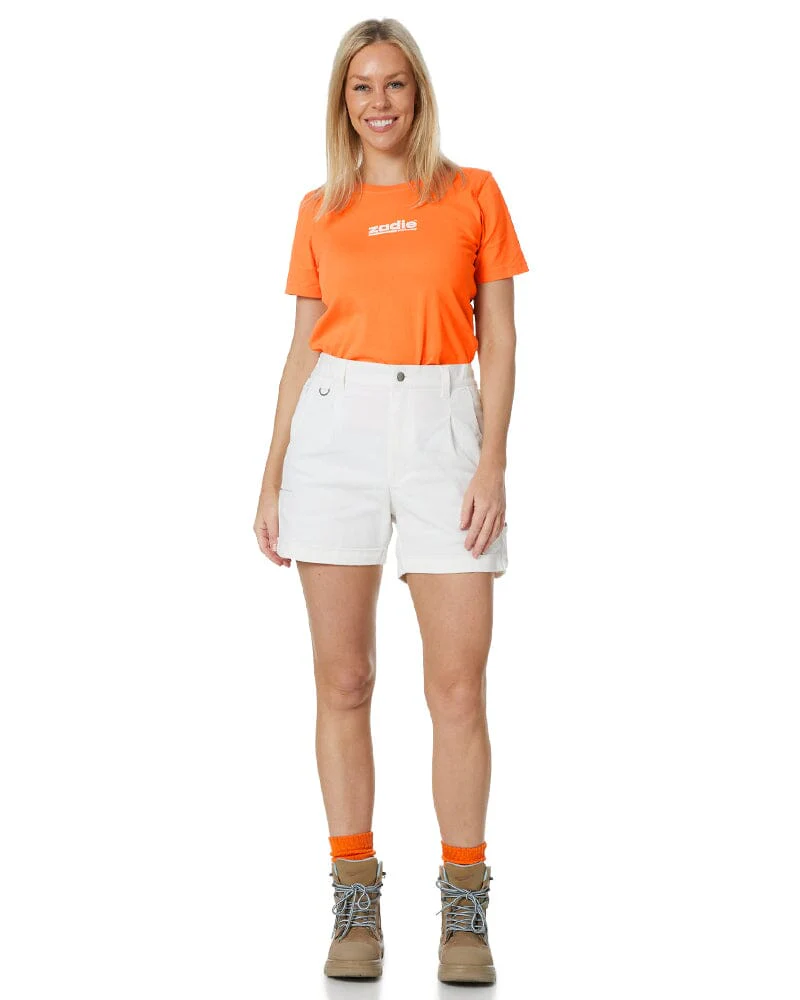 The Workz Womens Short - White - Image 2