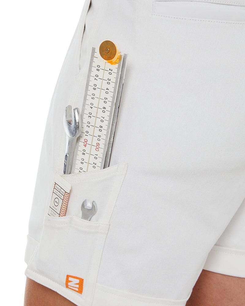 The Workz Womens Short - White - Image 7
