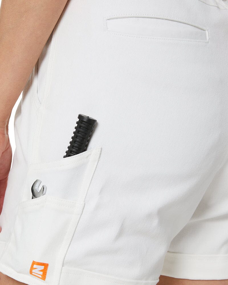 The Workz Womens Short - White - Image 8