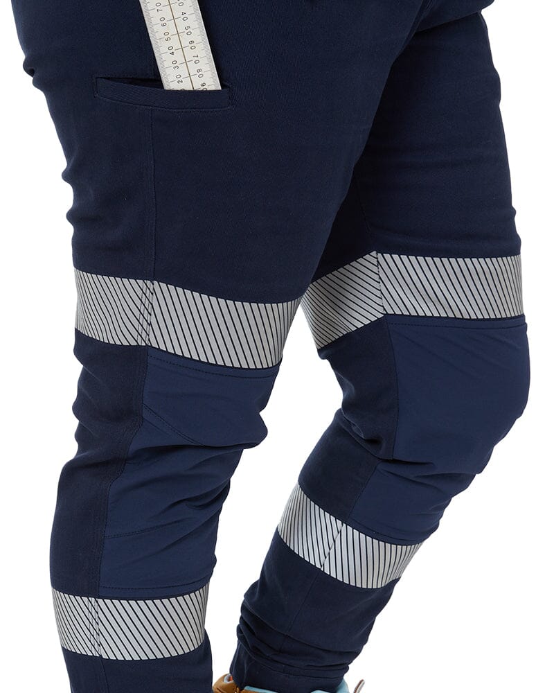 The Workz Womens Taped Pant - Navy - Image 16