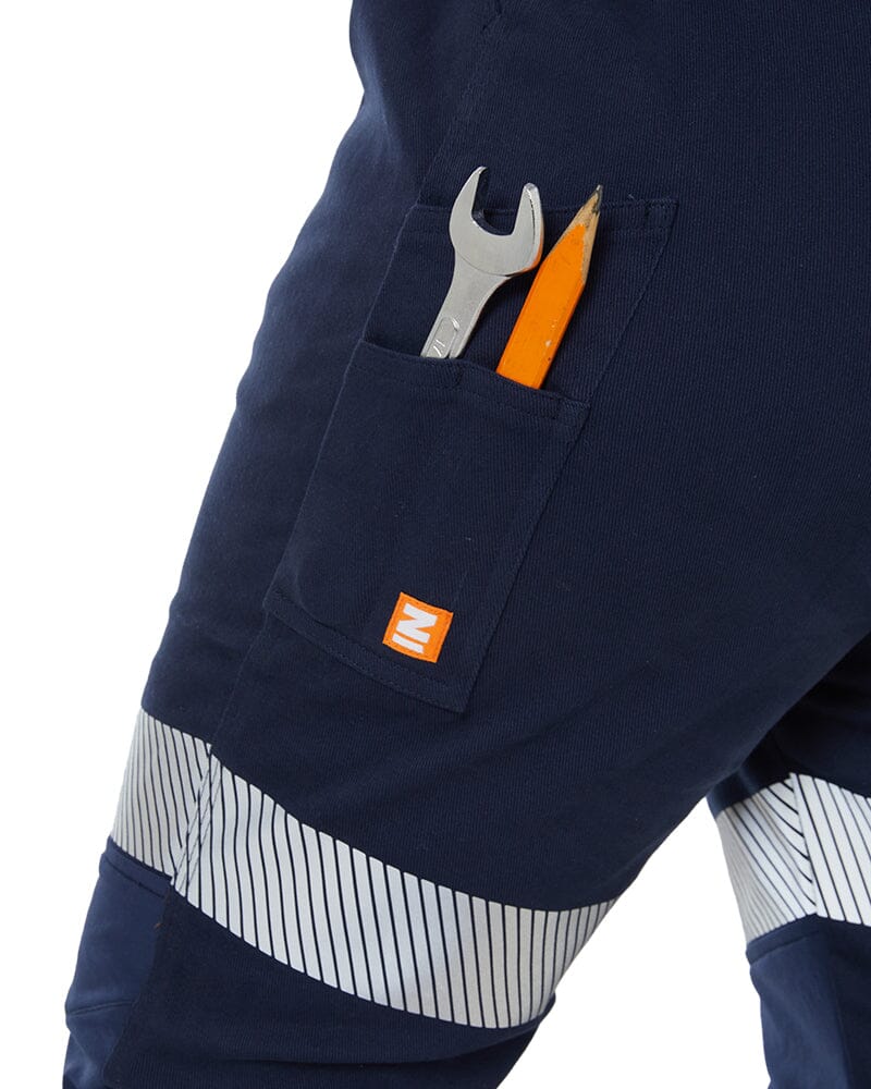 The Workz Womens Taped Pant - Navy - Image 17