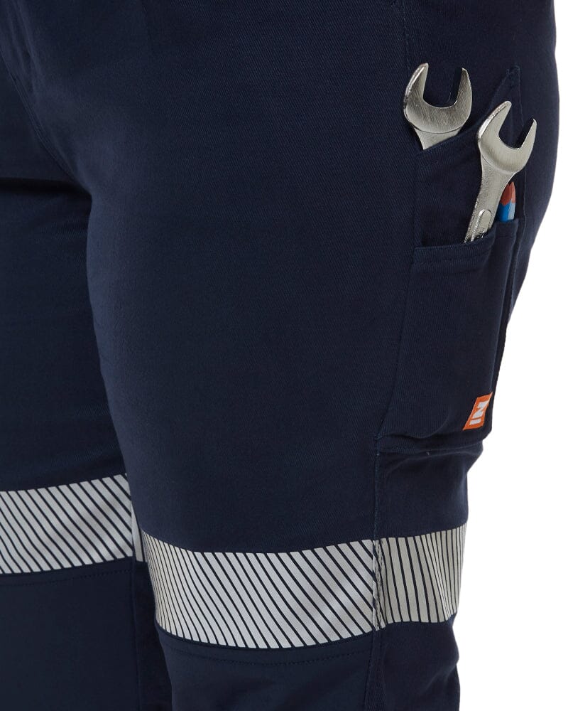 The Workz Womens Taped Pant - Navy - Image 18