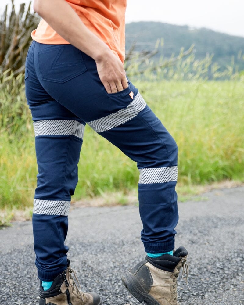 The Middy Womens Taped Pant - Navy - Image 8