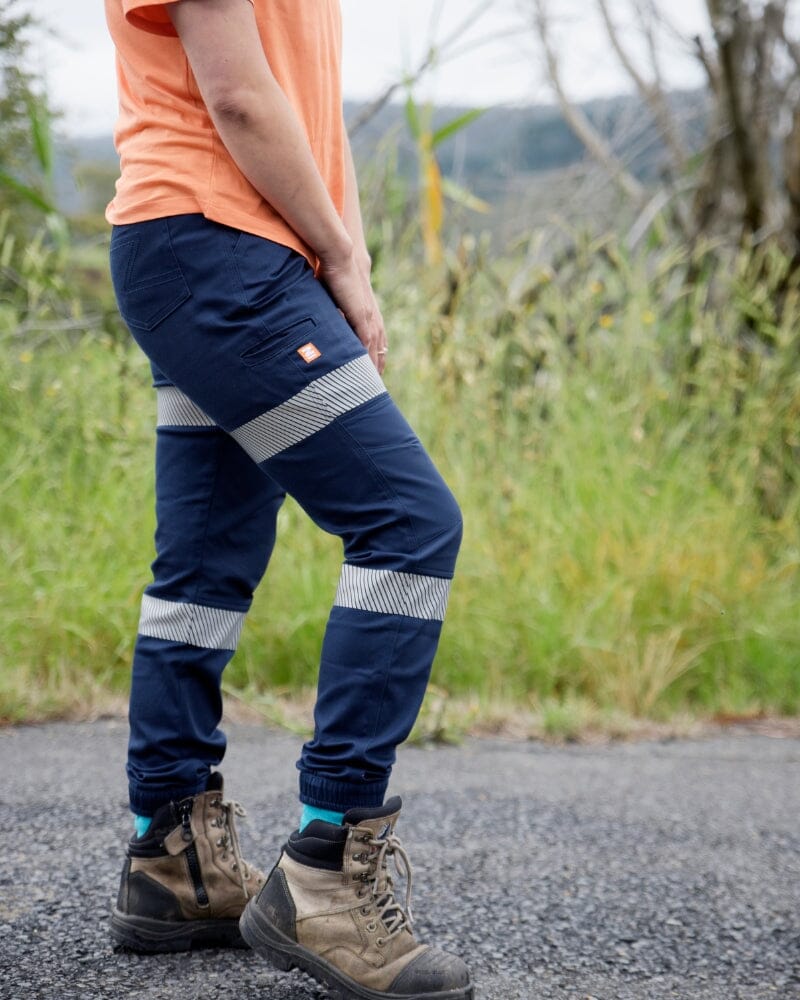 The Middy Womens Taped Pant - Navy - Image 11