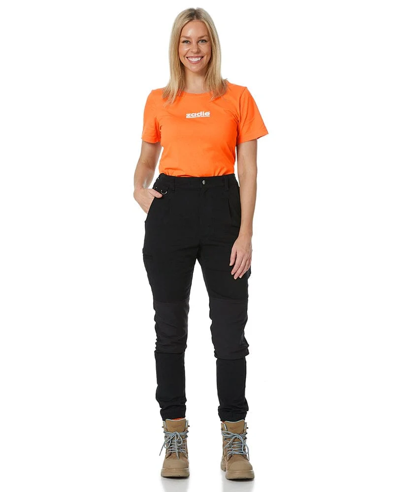 Tradies The Workz Womens Pant Value Pack - Black - Image 2