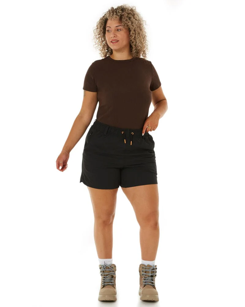 Womens Z-Lite Comfort Short - Black - Image 3
