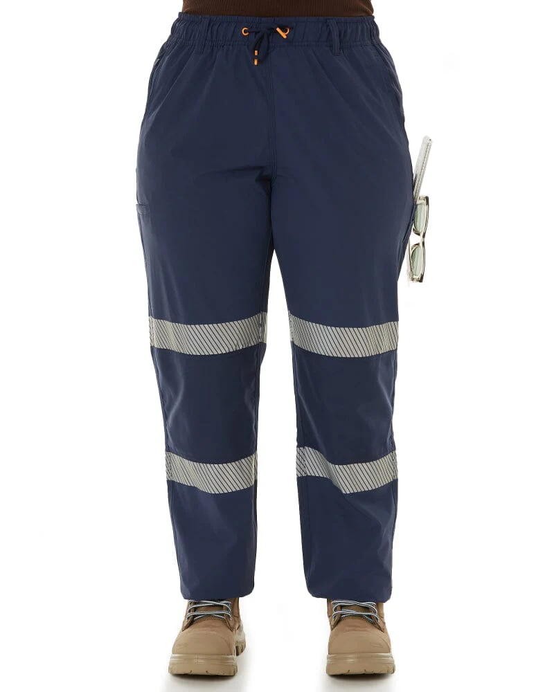 Womens Z-Lite Comfort Taped Pant - Navy - Image 12