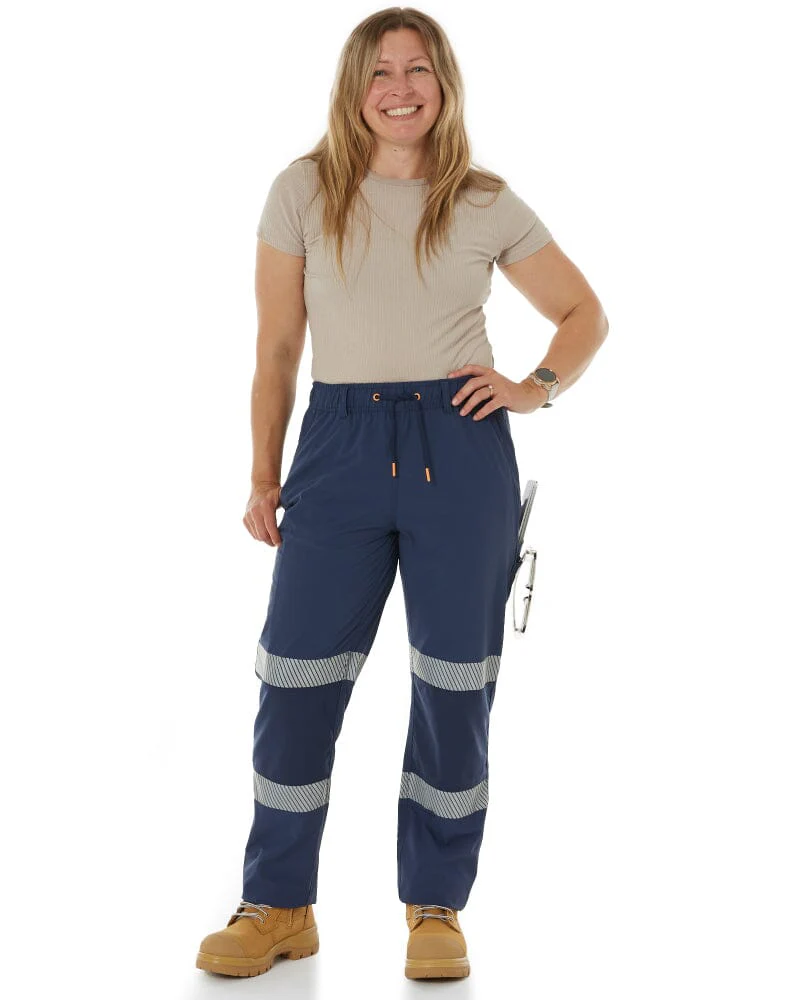 Womens Z-Lite Comfort Taped Pant - Navy - Image 2