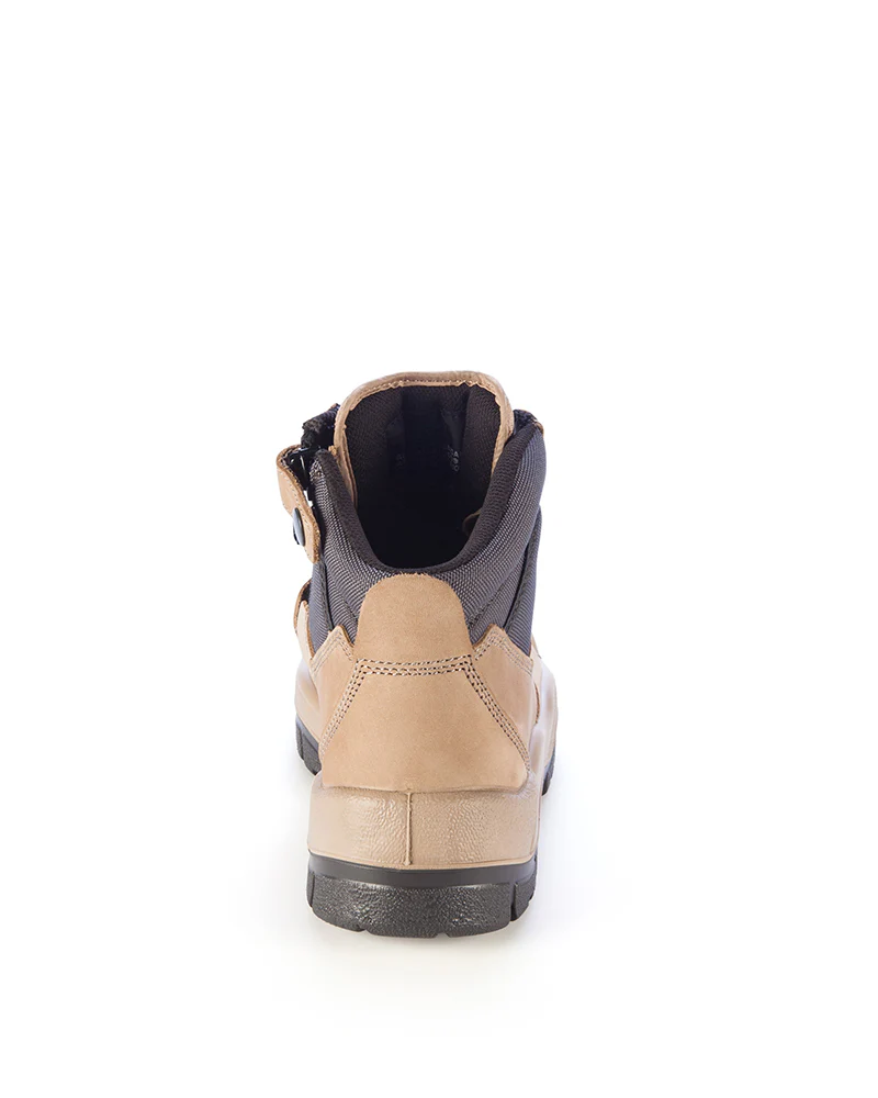 461 Zipsider Safety Boot with scuff cap - Stone - Image 3